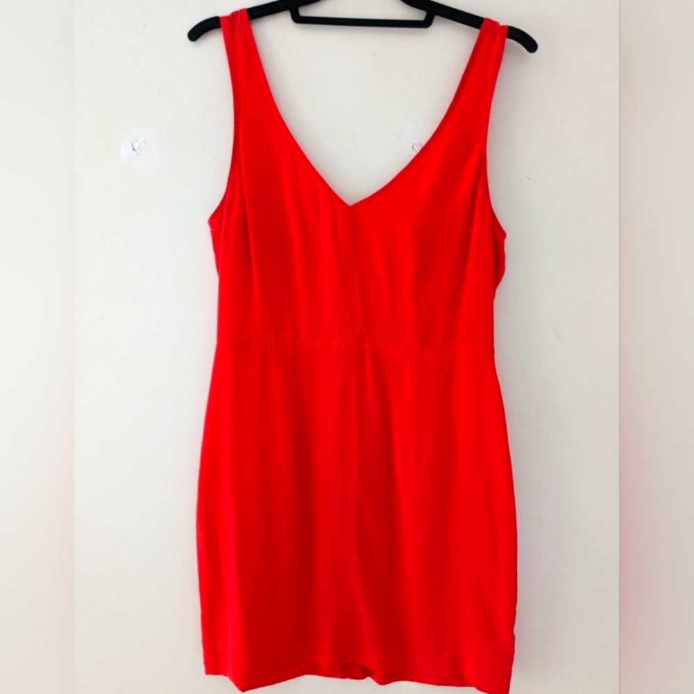 silence + noise Red Mini Dress